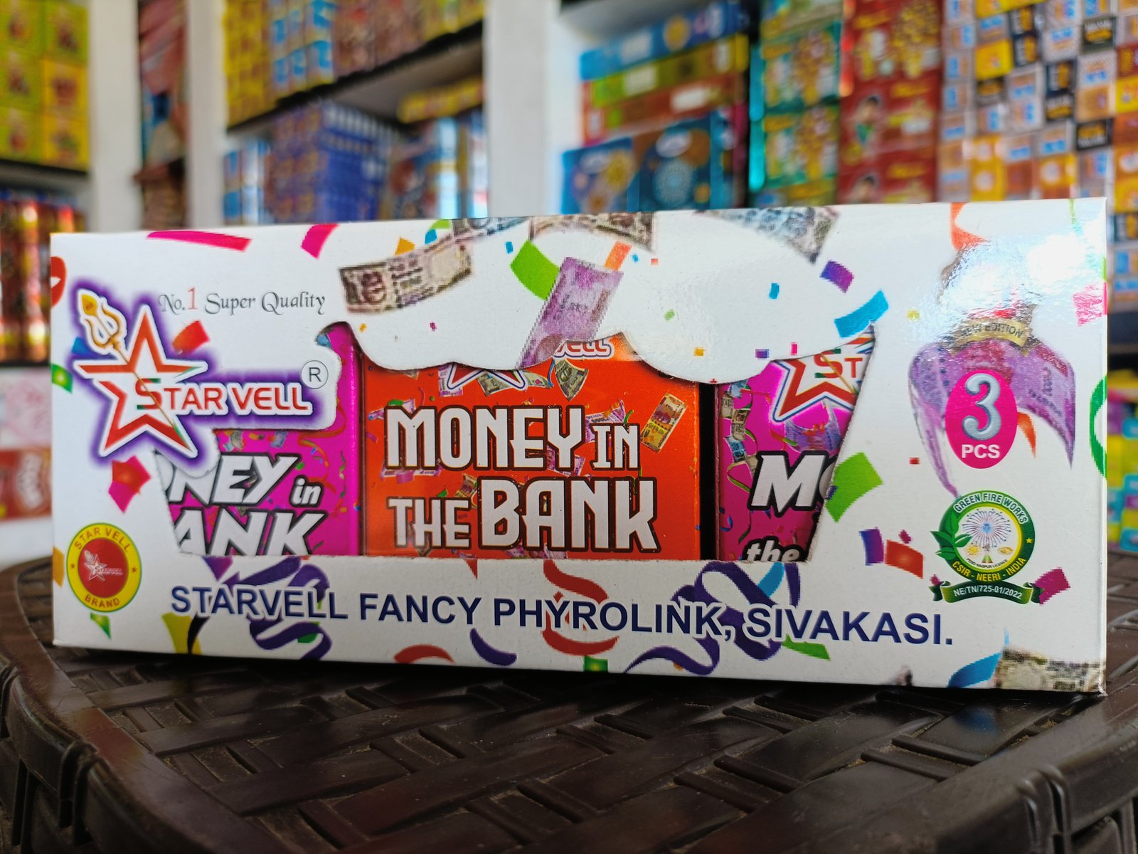 MONEY IN THE BANK 3 PCS